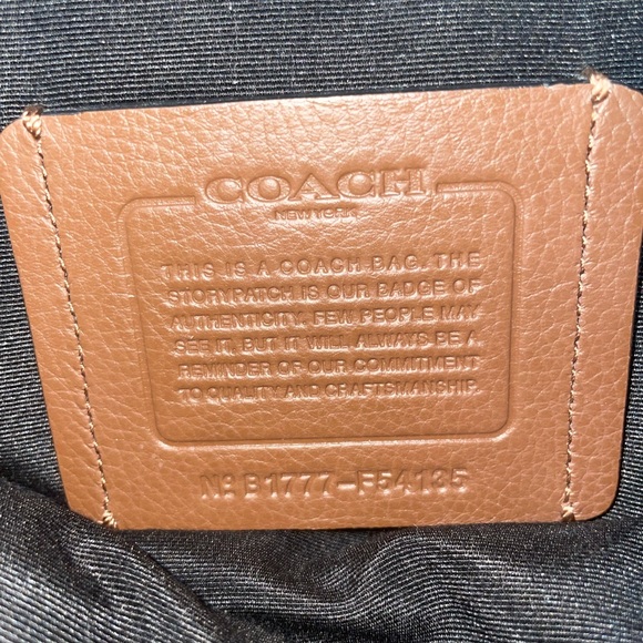 Brown Leather Coach Backpack - Picture 9 of 11